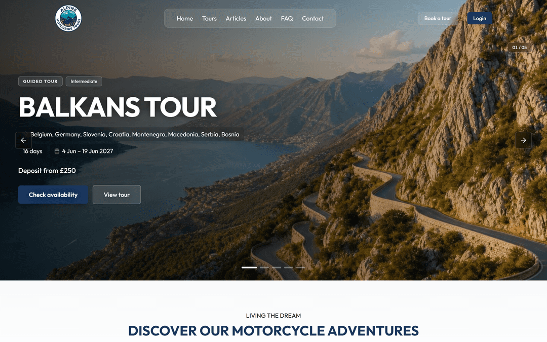 Alpine Motorbike Tours
