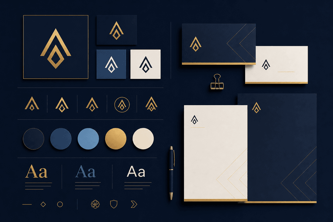 Илустрација за брендирање — лого, бои и brand identity